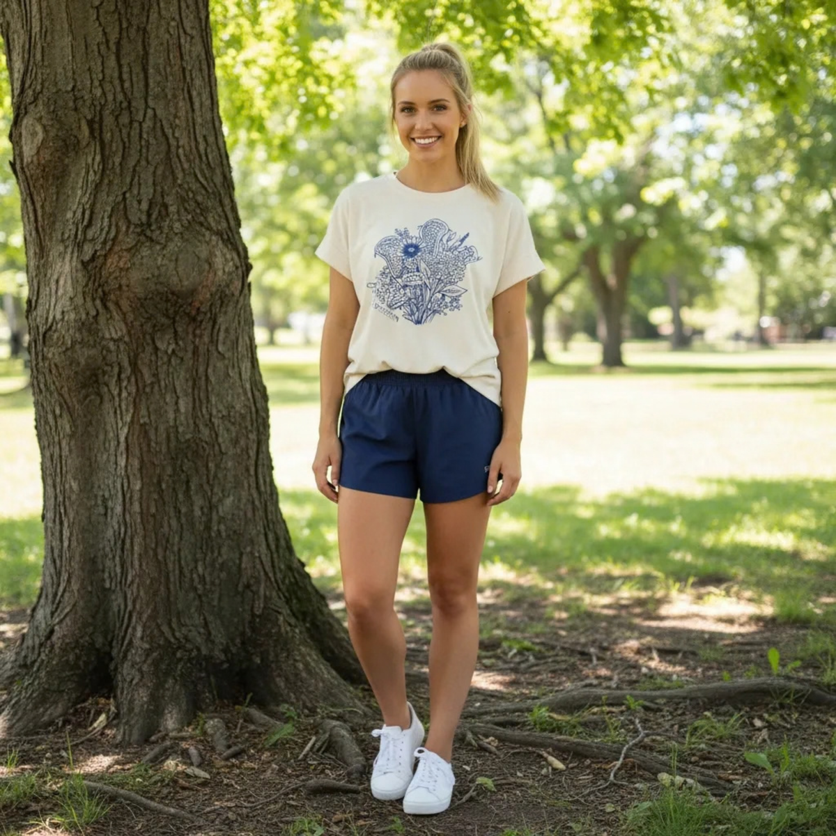 Beauty of the Game Relaxed Vintage Wash Ladies Tee