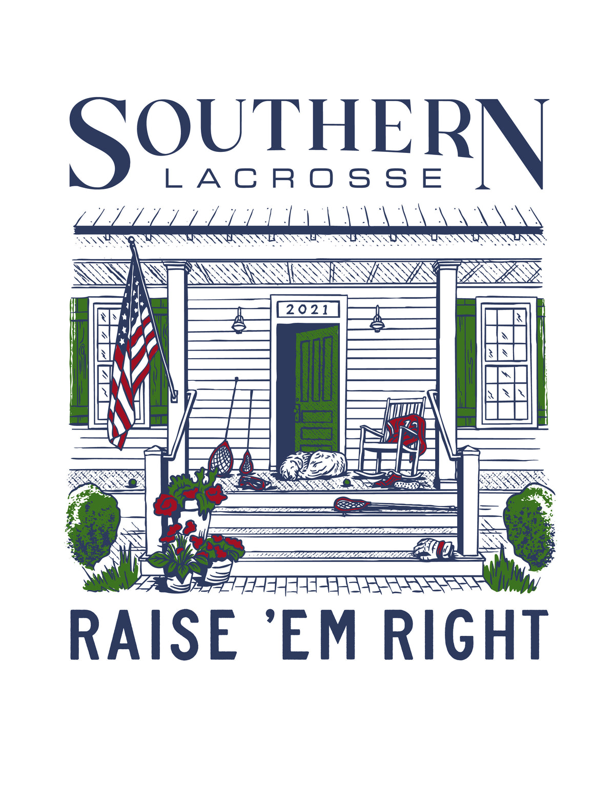 Raise 'Em Right Youth Tee
