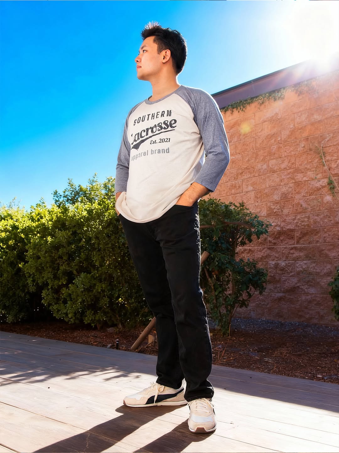 Southern Lacrosse Raglan Tee